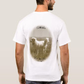 クロウドグレート・ピレニーズの子犬 Tシャツ (裏面)