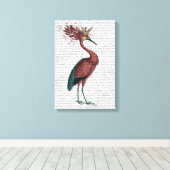 クロウドマルサラヘロン キャンバスプリント (インサイチュ (ウッドフロア))