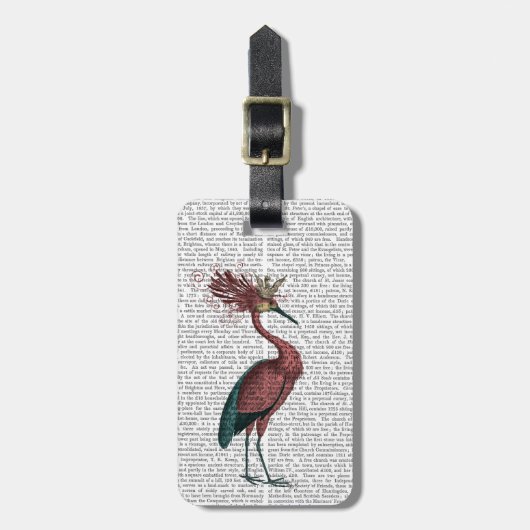 クロウドマルサラヘロン ラゲッジタグ (正面縦)