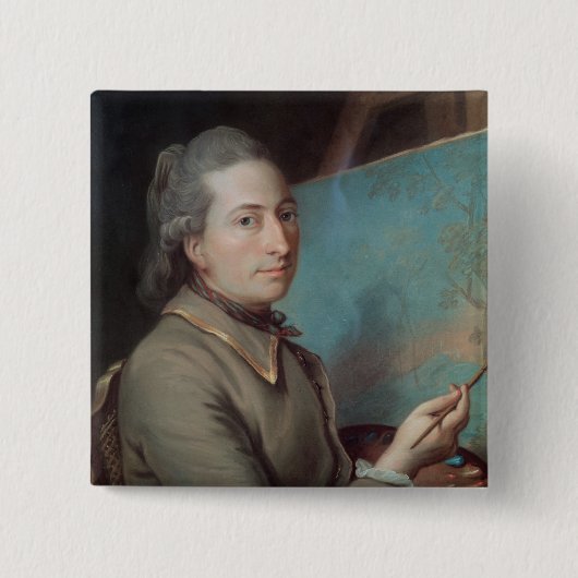 クロウドDupinのポートレート 缶バッジ (正面)