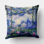 クロウドMonet水ユリ クッション (裏面)