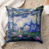 クロウドMonet水ユリ クッション (ブランケット)