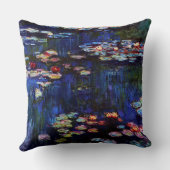 クロウドMonet水ユリ クッション (裏面)