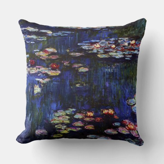 クロウドMonet水ユリ クッション (正面)