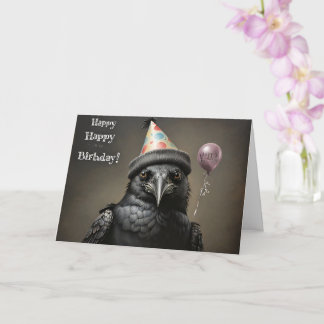 クロウハッピーバースデー カード