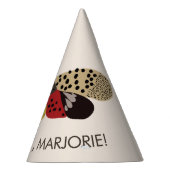 クロウバエパーソナライズされたムシ パーティーハット (右)