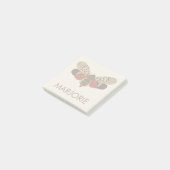 クロウバエパーソナライズされたムシ ポストイット (アングル)