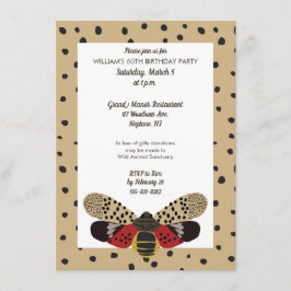 クロウバエパーソナライズされたムシ 招待状