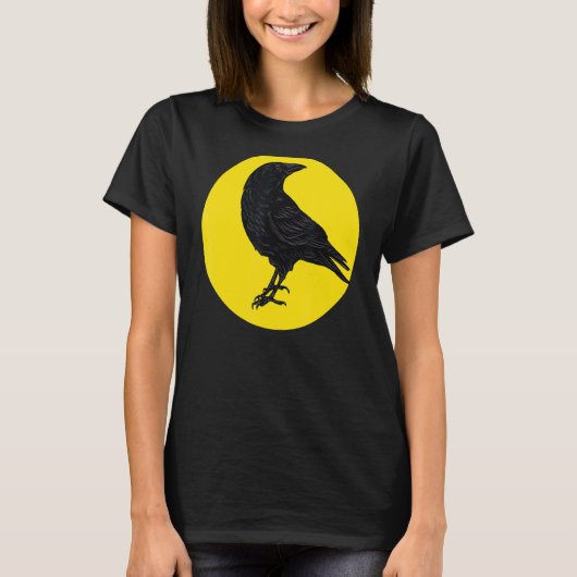 クロウバードミニマリスト Tシャツ (正面)