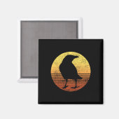 クロウバードラヴェンヴィンテージ マグネット (正面/裏面)