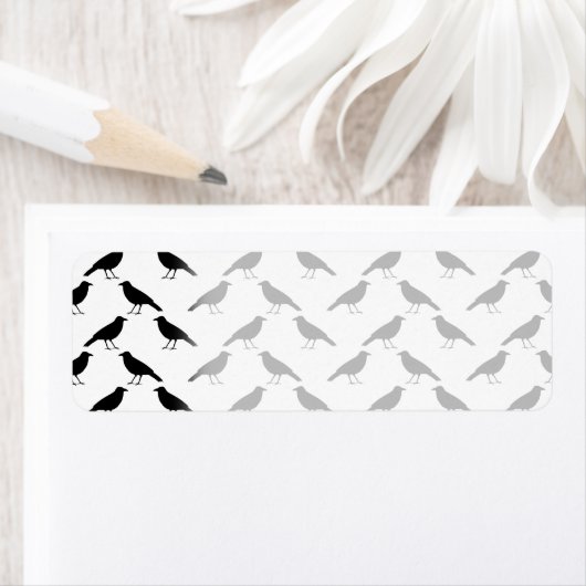 クロウパターン。 ラベル (インサイチュ)