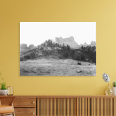 クロウビュートFt近く。ロビンソン写真 キャンバスプリント (インサイチュ (リビング))