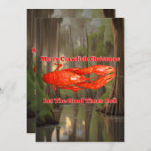 クロウフィッシュのクリスマスカード シーズンカード (正面/裏面)