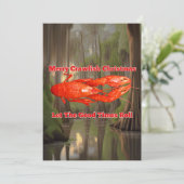 クロウフィッシュのクリスマスカード シーズンカード (スタンド正面)