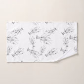 クロウフィッシュの浴室セット バスタオルセット (ハンドタオル)