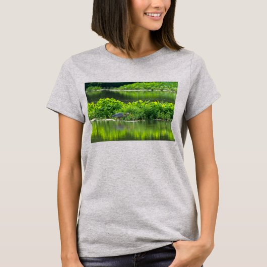 クロウフィッシュの食事時間Tシャツ Tシャツ (正面)