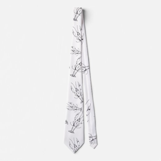 クロウフィッシュの首輪 ネクタイ (正面)