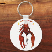 クロウフィッシュキーチェーン キーホルダー (正面)