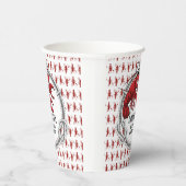 クロウフィッシュシーフードケージャンテーマ 紙コップ (右)