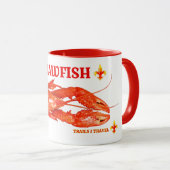 クロウフィッシュデザイン マグカップ (正面右)