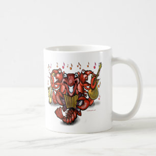 クロウフィッシュバンド コーヒーマグカップ