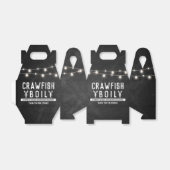 クロウフィッシュボイルカップルシャワー婚約パーティ フェイバーボックス (折り畳みなし)