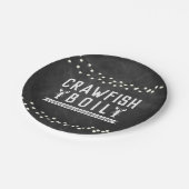 クロウフィッシュボイルカップルシャワー婚約パーティ ペーパープレート (アングル)