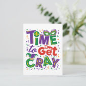 クロウフィッシュマーディグラを手に入れる時間 ポストカード (スタンド正面)