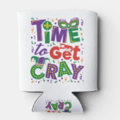 クロウフィッシュマーディグラを手に入れる時間 缶クーラー (裏面)