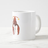 クロウフィッシュ専門マグカップ ジャンボコーヒーマグカップ (正面右)