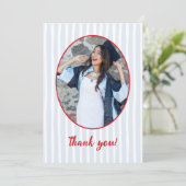 クロウフィッシュ感謝していの卒業写真でBoilin' over サンキューカード (スタンド正面)