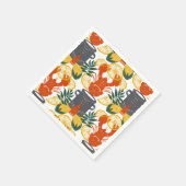 クロウフィッシュ沸騰パーティー-ケージャンシーフードお祝い スタンダードカクテルナプキン (角)