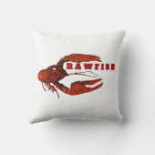 クロウフィッシュ装飾用クッション クッション (裏面)