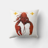 クロウフィッシュ装飾用クッション クッション (裏面)