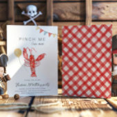 クロウフィッシュ誕生日招待状 |クロウフィッシュパーティー 招待状