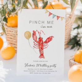 クロウフィッシュ誕生日招待状 |クロウフィッシュパーティー 招待状