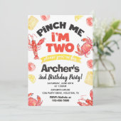 クロウフィッシュ誕生日招待状 | 2nd誕生日 招待状 (スタンド正面)