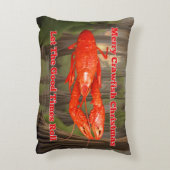 クロウフィッシュ・クリスマス アクセントクッション (裏面(縦))