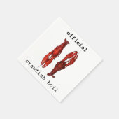 クロウフィッシュ – クロウフィッシュ スタンダードカクテルナプキン (角)