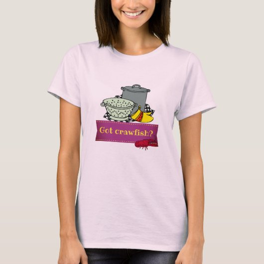 クロウフィッシュTシャツ Tシャツ (正面)