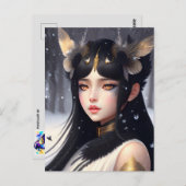 クロウプリンセス、ポストクロッシング ポストカード (正面/裏面)