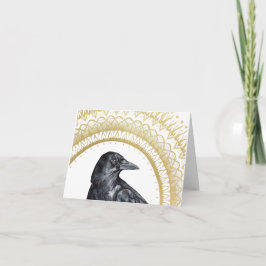 クロウマンダラ折り畳みノートカード カード