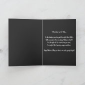 クロウモダント&ハートレート、ミニマリスト、ハロウィーン カード (内部)