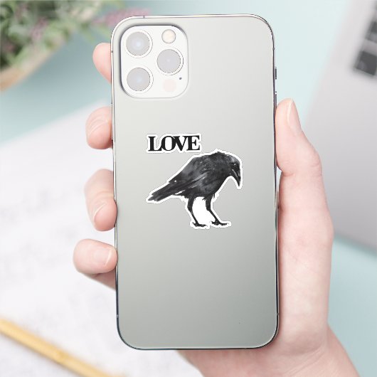 クロウラブステッカー シール (スマートフォン)