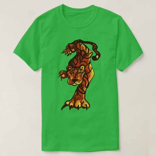 クロウリングタイガー Tシャツ (デザイン正面)