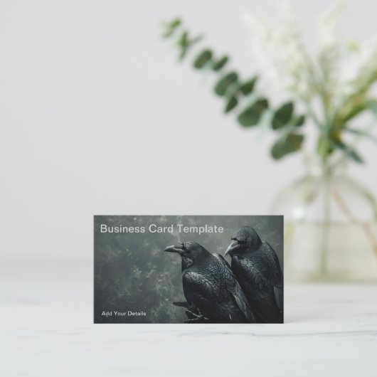 クロウレイブンの名刺 名刺 (スタンド正面)