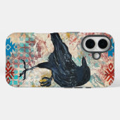 クロウレイブンiPhoneケース Case-Mate iPhoneケース (裏面 (横))