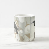 クロウレイヴンコソン日本のバード コーヒーマグカップ (中央)