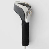 クロウレイヴンコソン日本のバード ゴルフヘッドカバー (アングル)