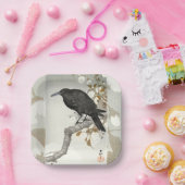 クロウレイヴンコソン日本のバード ペーパープレート (パーティー)